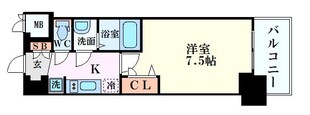 プレサンス堺筋本町センティスの物件間取画像